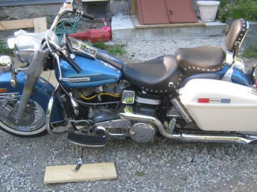 1976 harley shop davidson electra glide